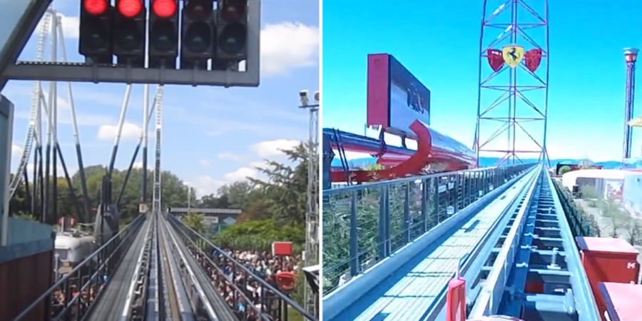 Stealth vs Red Force: Roller coasters go head to head
